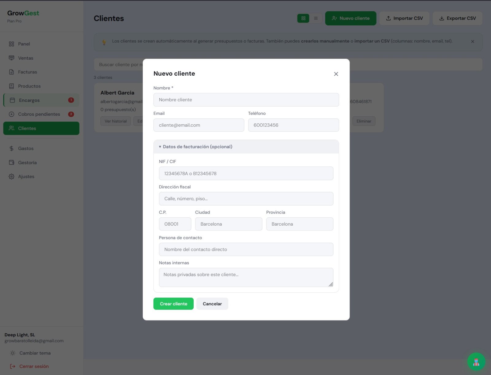 Fidelización de clientes