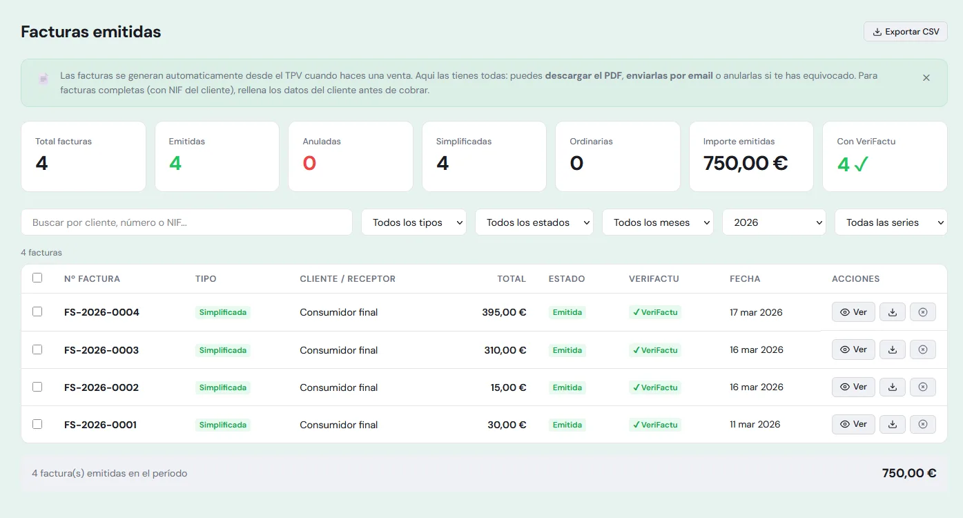 VeriFactu para grow shops: software de facturación conforme al RD 1007/2023